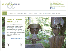 Tablet Screenshot of moschettokoplin.com